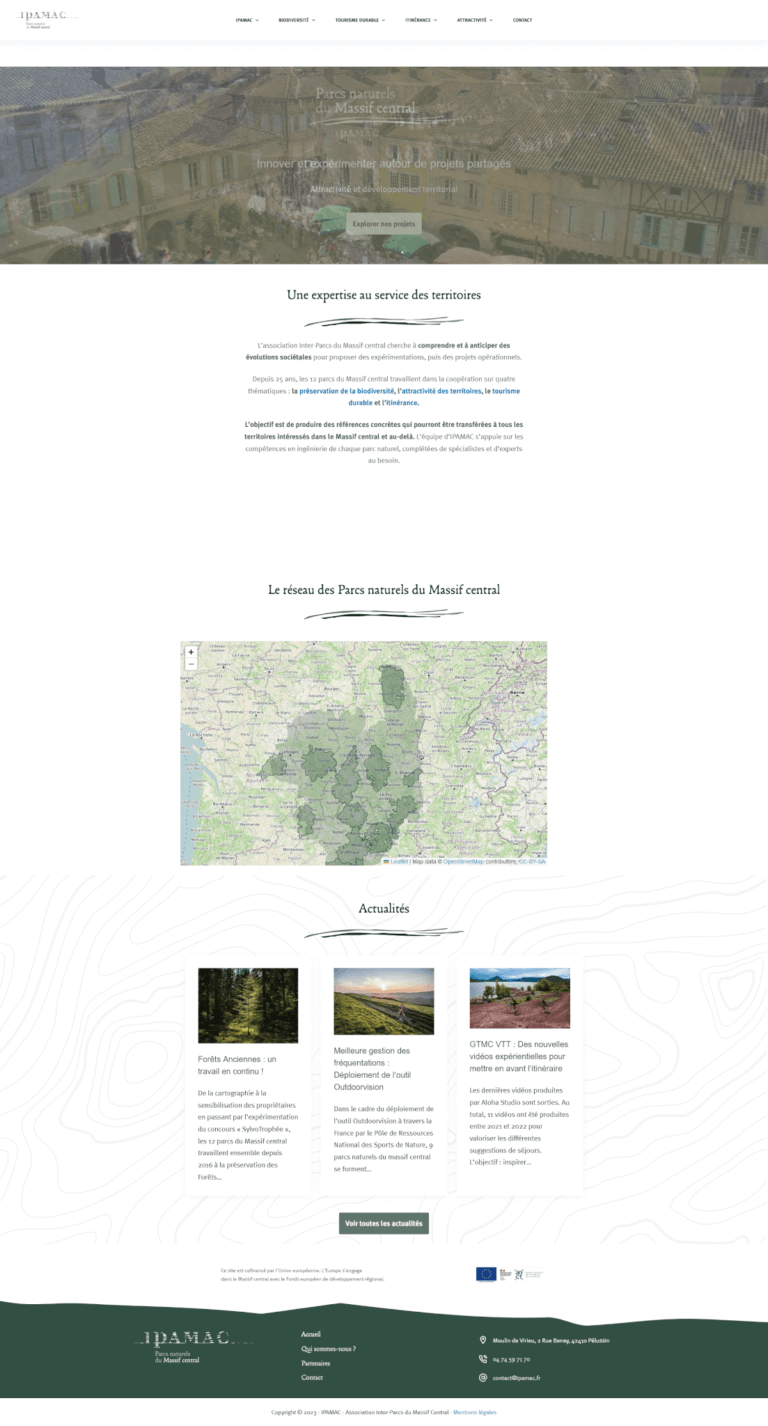 Screenshot 2023-01-14 at 23-01-40 Le réseau des Parcs naturels du Massif central · Innover et expérimenter autour de projets partagés